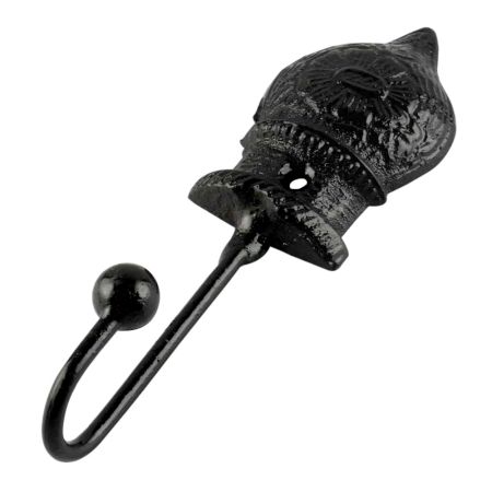 Decorative Black Iron Wall Hooks